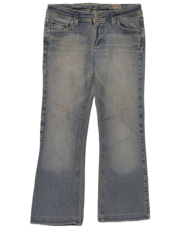 Lee ženske traperice Heritage Bootcut US 13/14 Large W34 L30 plavi pamuk