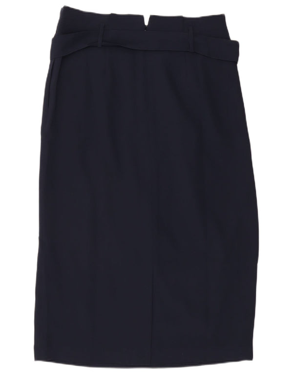 Boden ženska midi pencil suknja UK 14 Large W32 tamnoplavi poliester