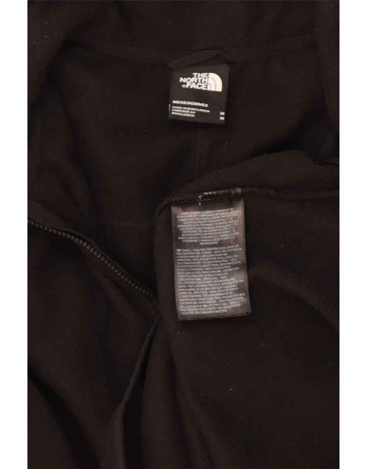 The North Face muški džemper od flisa s patentnim izrezom Srednji crni poliester