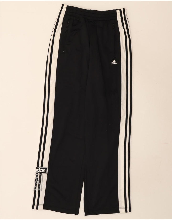 Adidas muške hlače od trenirke male crne boje od poliestera