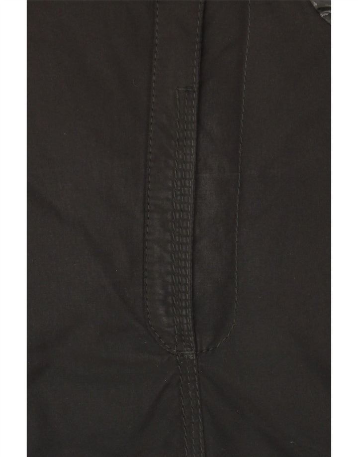 PEUTEREY Ženska podstavljena jakna s kapuljačom IT 42 Srednji crni poliamid