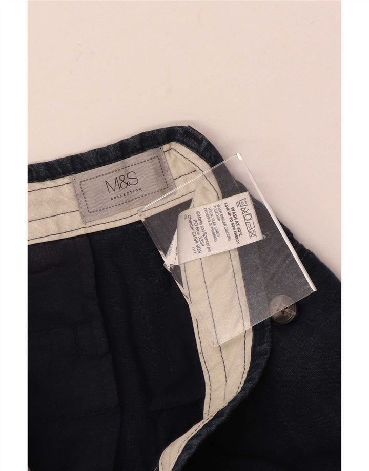 Marks & Spencer muške chino kratke hlače W30 Srednje tamnoplavo platno