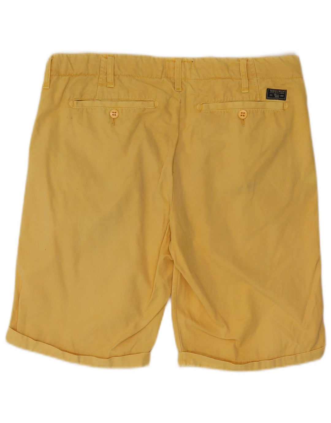 Woolrich muške chino kratke hlače W32 srednje žuti pamuk