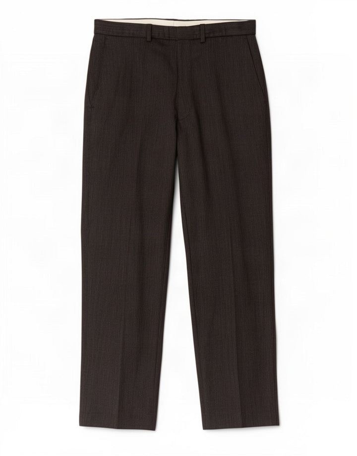 Marks & Spencer muške ravne chino hlače W34 L31 sivi poliester