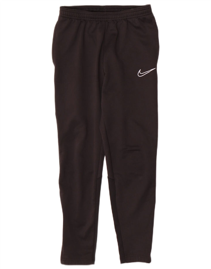Nike Boys Dri Fit Hlače za trenirku 10-11 godina srednje crne poliesterske