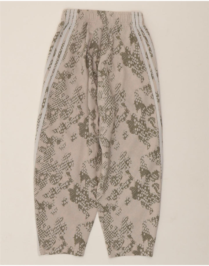 ADIDAS ženske hlače za trenirku UK 4/6 XS bež maskirne pamučne