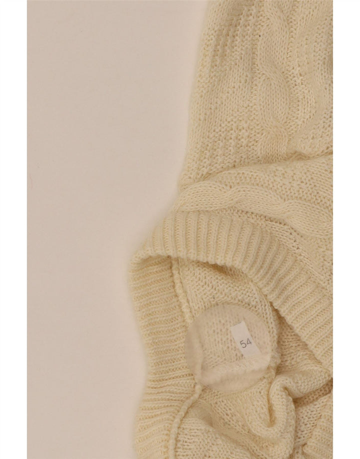 VINTAGE muški džemper s V-izrezom IT 54 XL bež