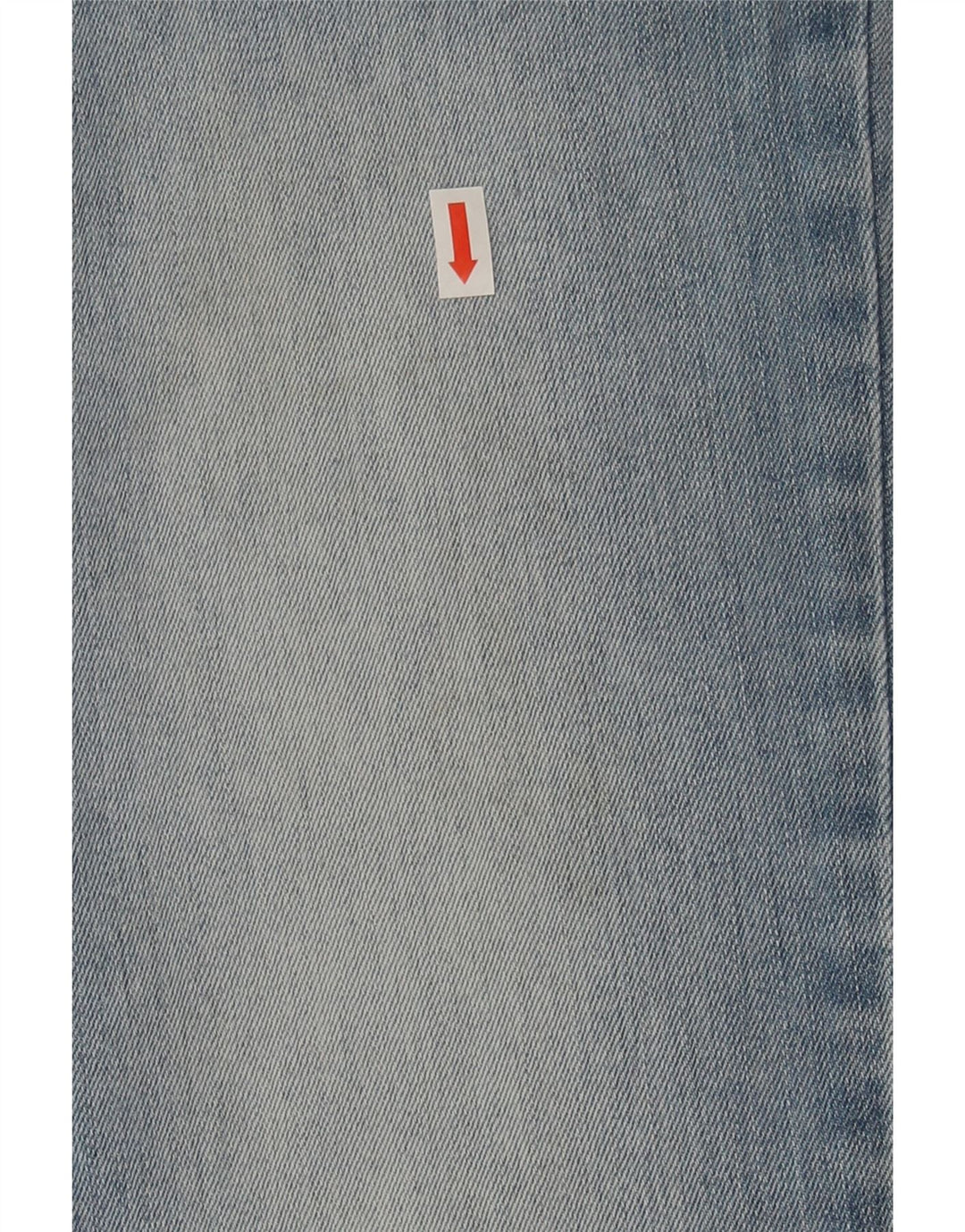 LEVI'S Womens Straight Jeans W27 L33 Blue Cotton Vintage Levi's and Second-Hand Levi's from Messina Hembry 