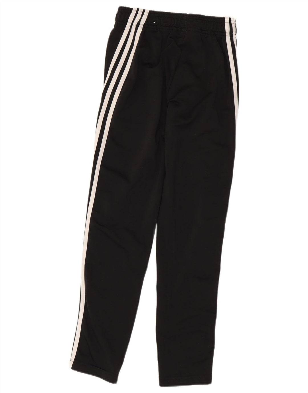 Adidas Hlače za trenirku za dječake 11-12 godina, crne poliesterske