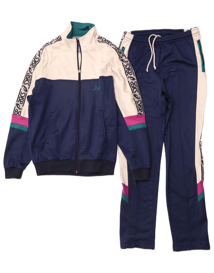 Asics ženska puna trenirka IT 48 XL tamnoplava poliamidna boja