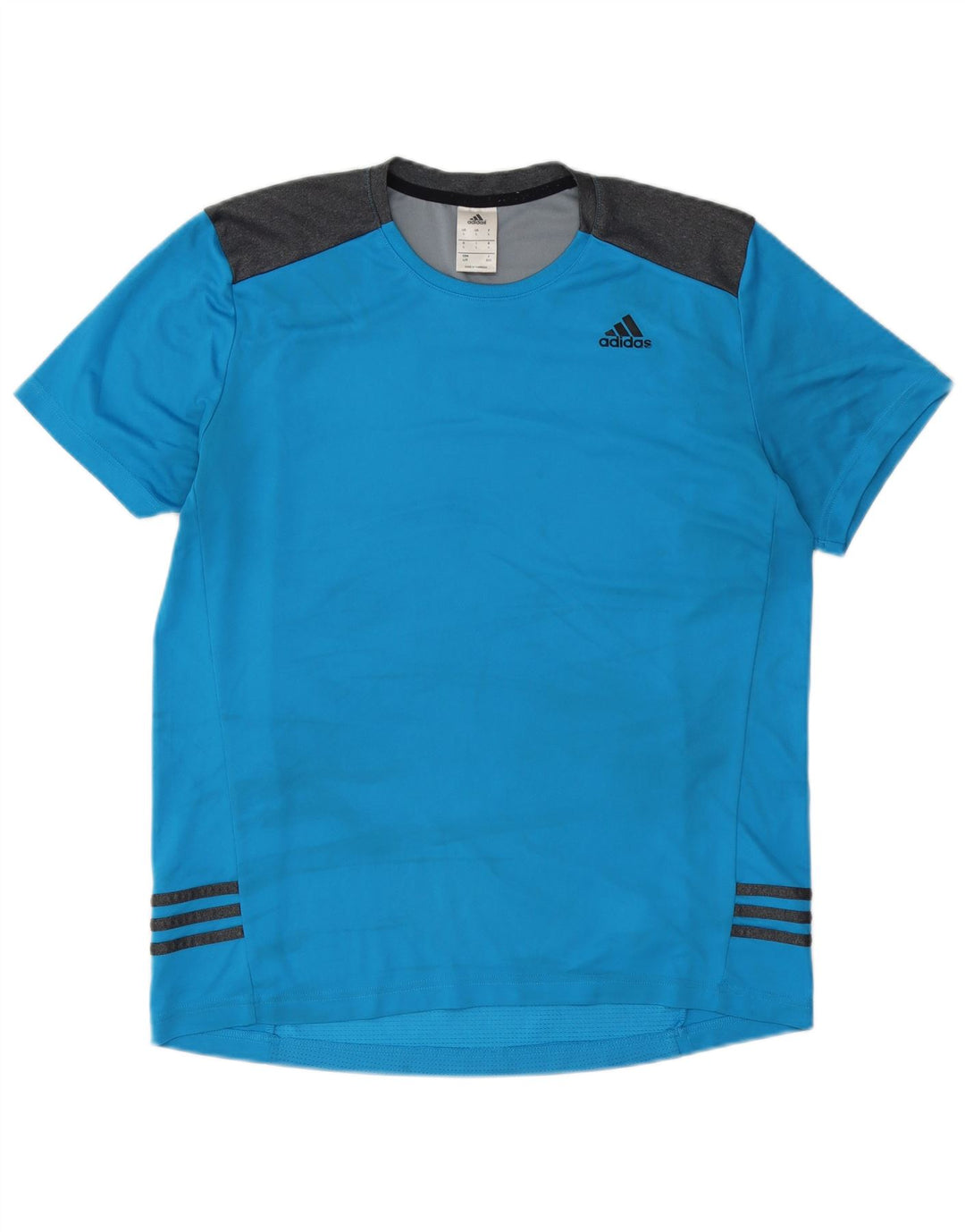 Adidas muška majica kratkih rukava velika plava boja od poliestera