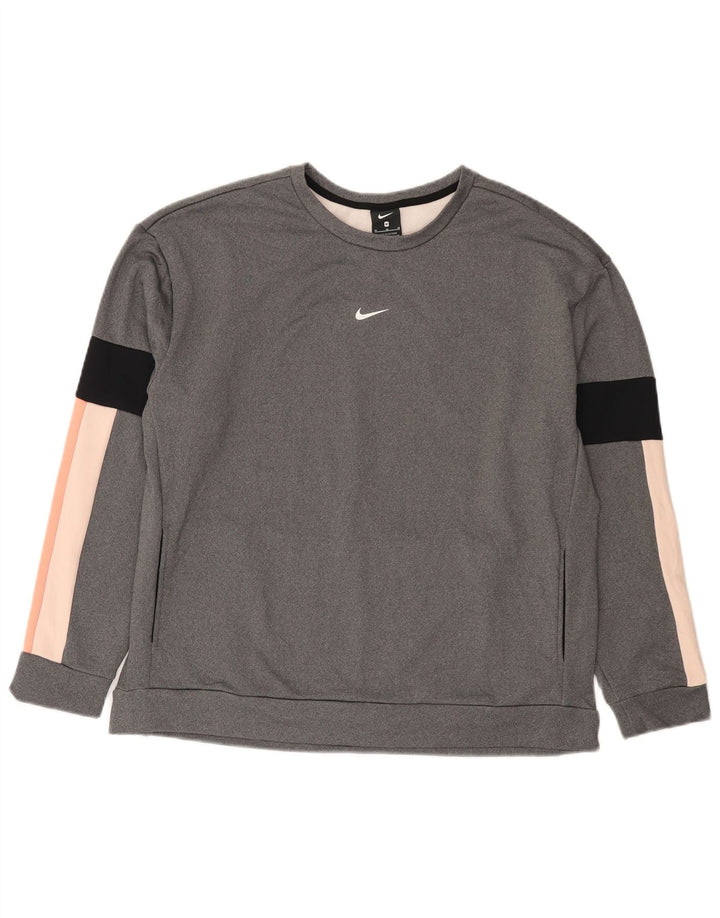 Nike muški džemper srednje sive boje od poliestera