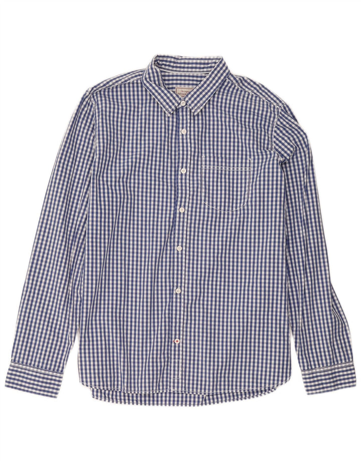 Fat Face muška košulja Large Blue Gingham pamuk