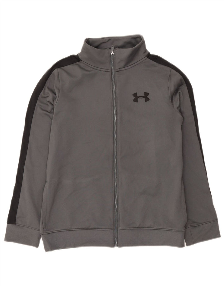 Under Armour Gornja jakna trenirke za dječake 9-10 godina srednje sive boje