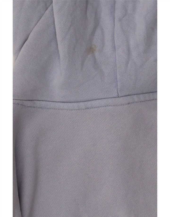 ADIDAS ženska majica s kapuljačom prekomjerne veličine UK 12/14 srednje plave boje