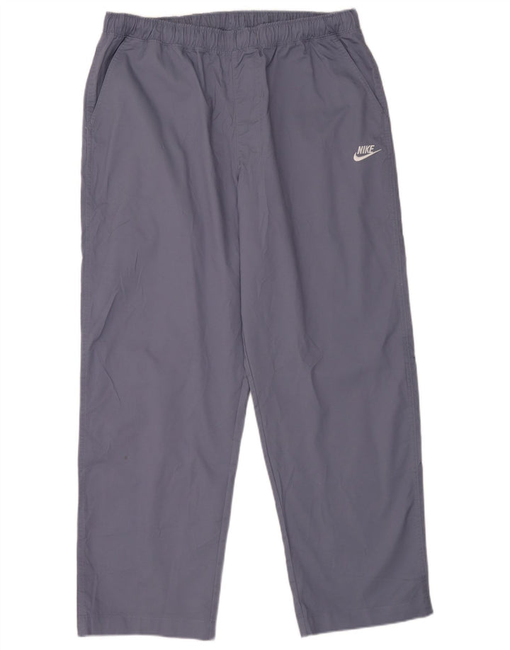 Nike muške hlače za trenirku XL plavi poliester