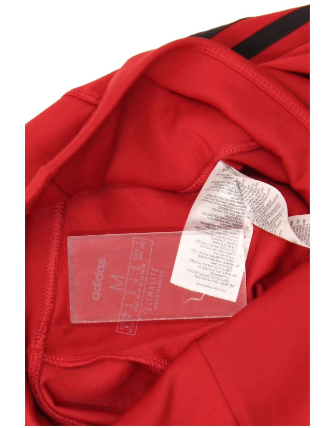 Adidas ženske Climalite tajice UK 12/14 Srednje bordo poliester