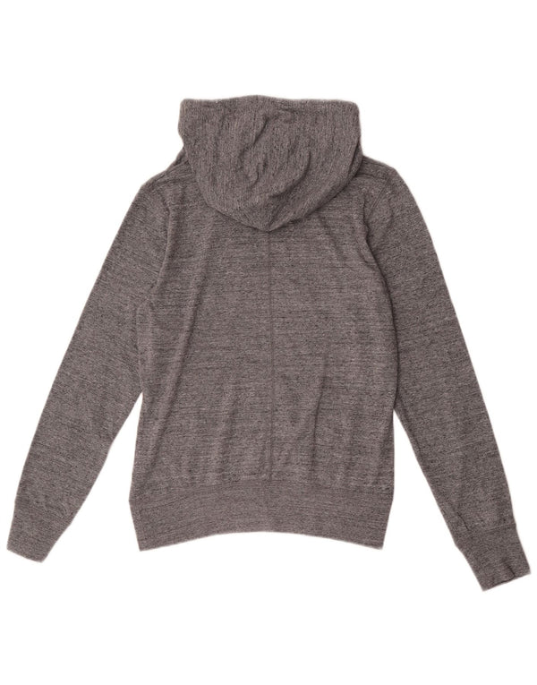 Nike Ženska majica s kapuljačom s kapuljačom s kapuljačom UK 12 Medium Grey Flected Sports