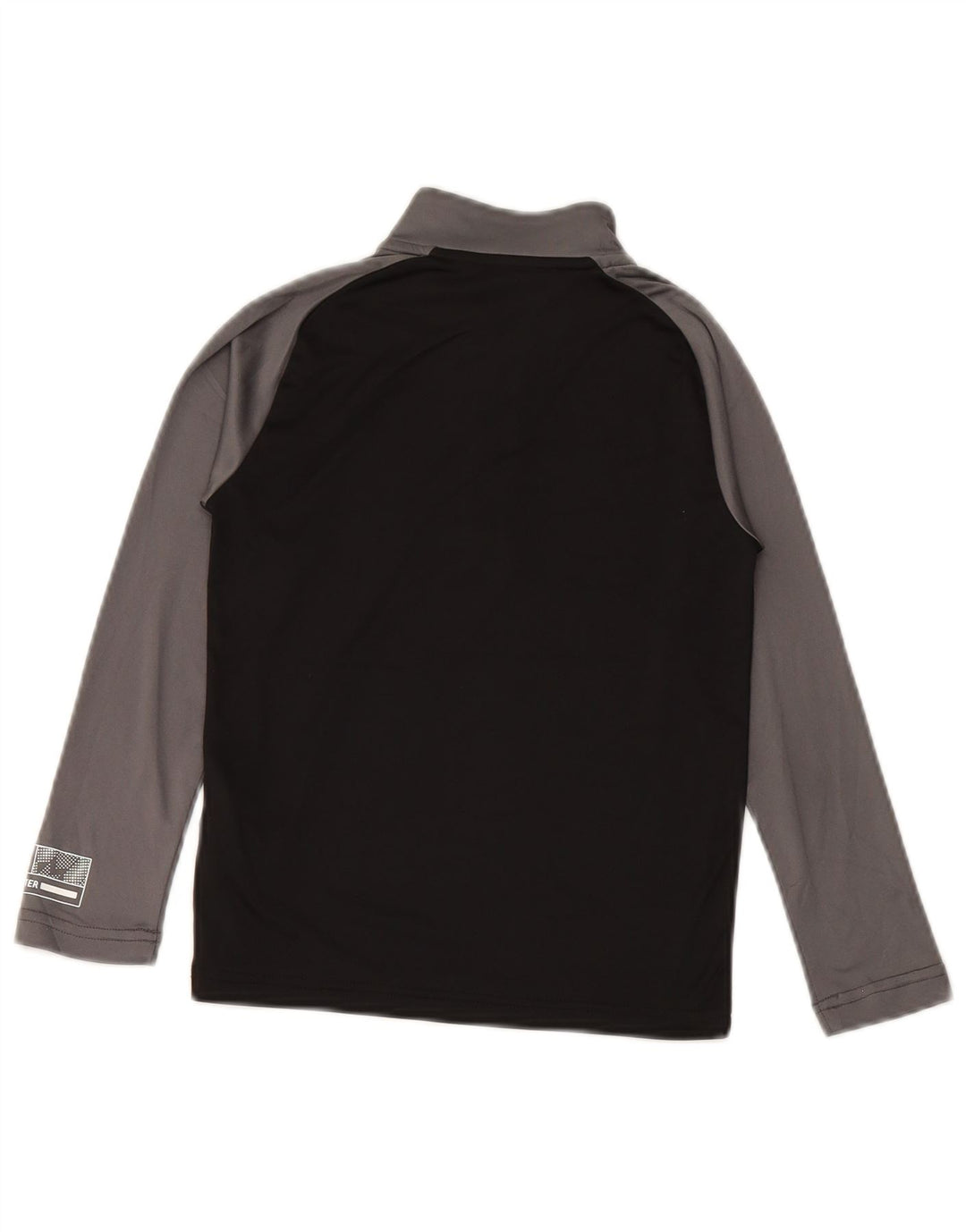 PUMA Boys Graphic Pulover Trenirka Top 7-8 Years Black Colourblock