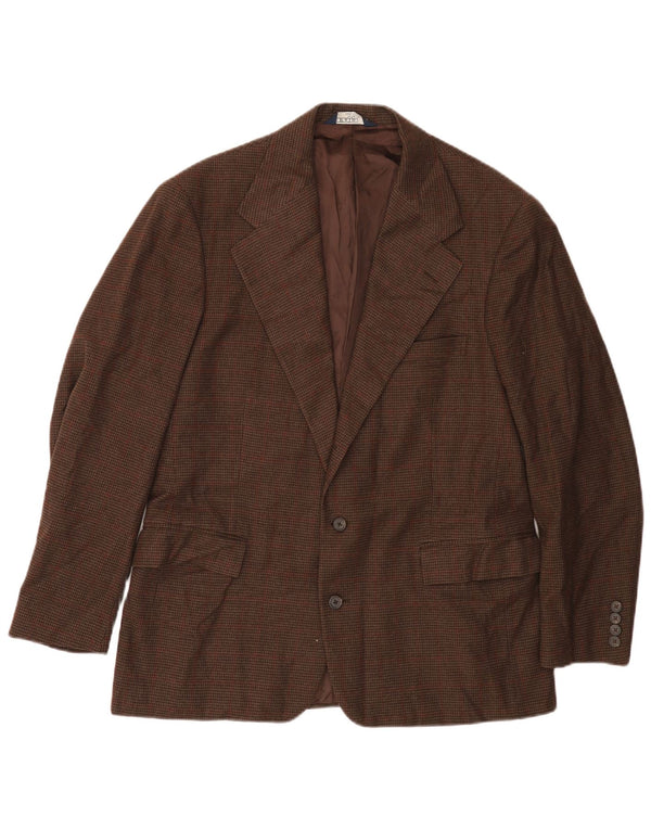 Polo Ralph Lauren muška jakna sa 2 gumba UK 42 velika smeđa houndstooth