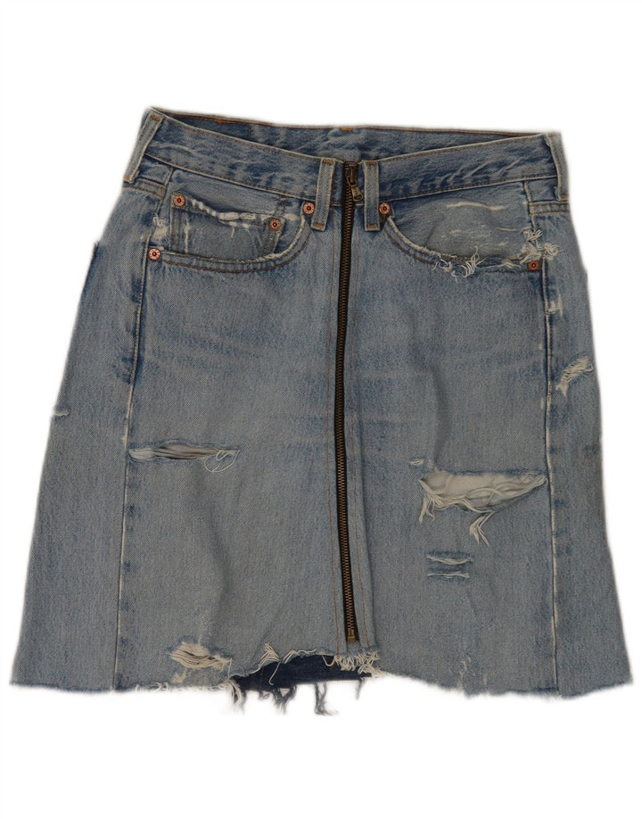 Levi's ženska suknja od trapera 501, W33 velika plava