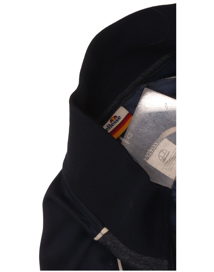 Ellesse muška gornja jakna trenirke XS tamnoplavi poliester u boji