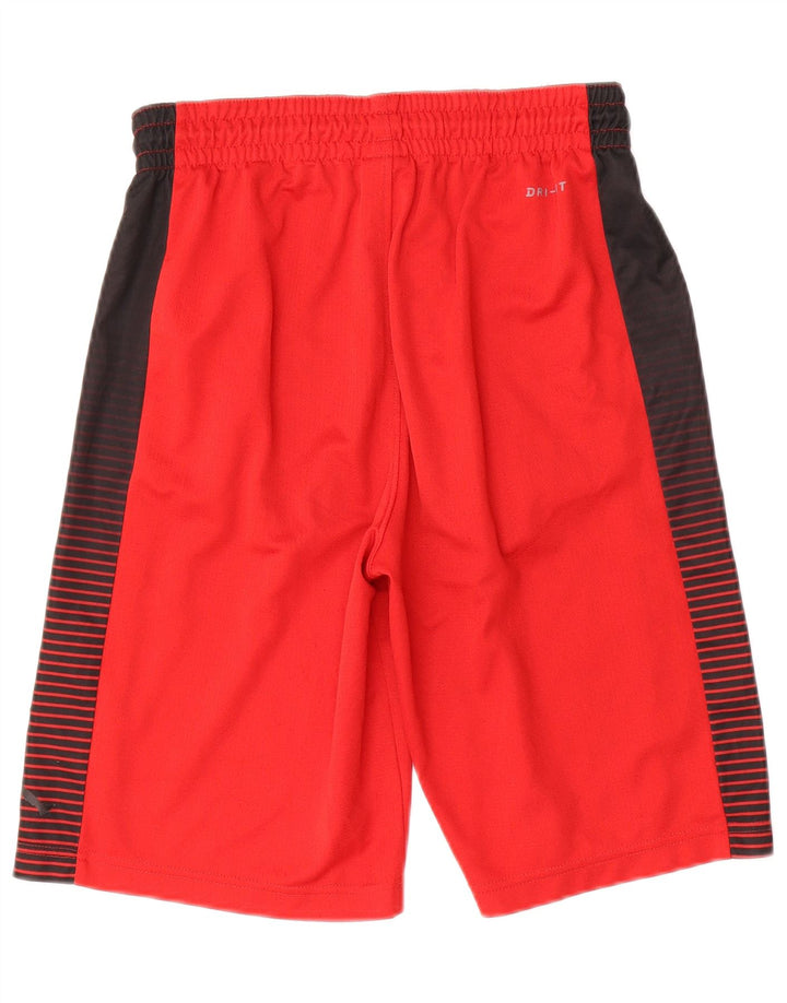 Jordan muške Dri Fit grafičke sportske kratke hlače male crvene boje od poliestera