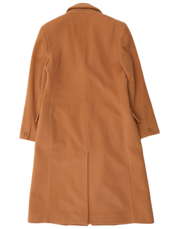 LAURA ASHLEY Ženski kaput UK 14 Velika smeđa djevičanska vuna