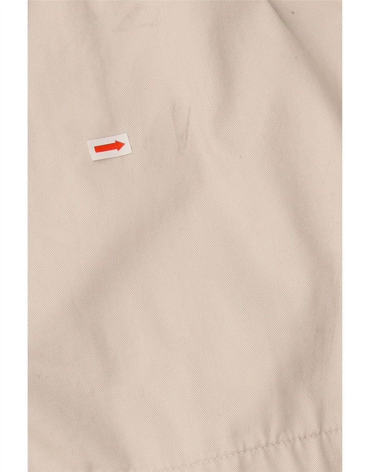 DOCKERS Muške kratke chino hlače s štipaljkama Stain Defender W38 XL sivi pamuk