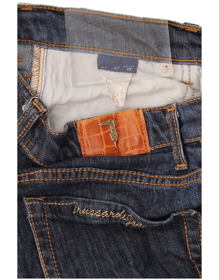 TRUSSARDI ženske ravne traperice W25 L30 tamnoplave