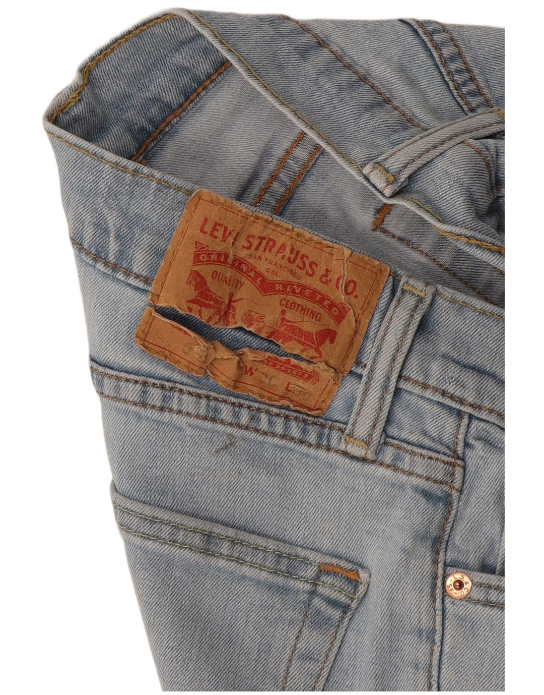 Levi's muške ravne traperice W30 L29 plave
