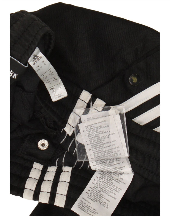 ADIDAS ženske hlače za trenirku UK 8/10 male crne poliesterske