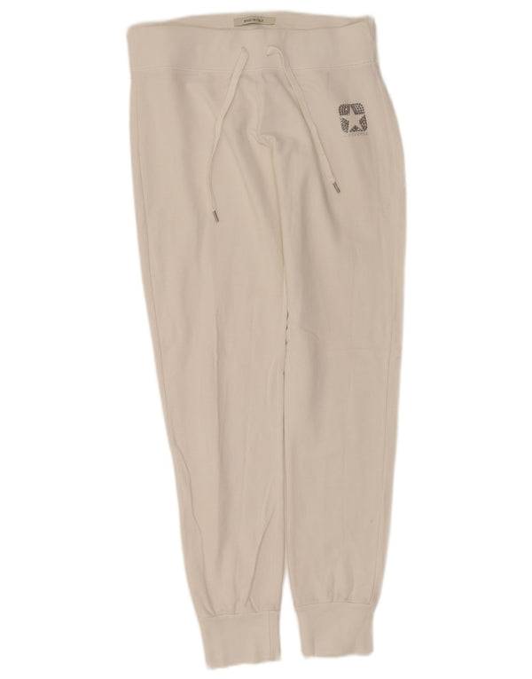 Converse Ženska trenirka Hlače Joggers UK 10 Mali bijeli pamuk