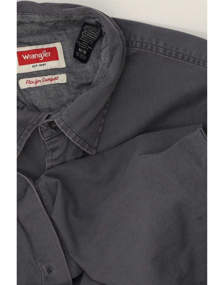 Wrangler muška košulja kratkih rukava Srednje tamnoplavi pamuk