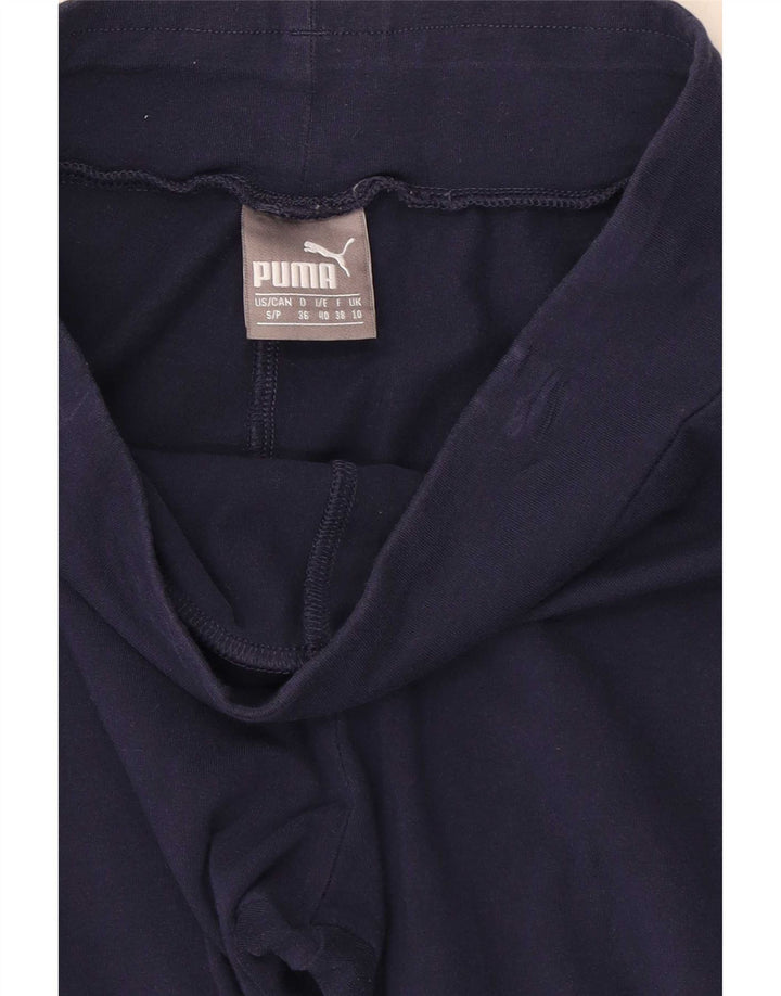 Puma ženske grafičke tajice UK 10 male tamnoplave