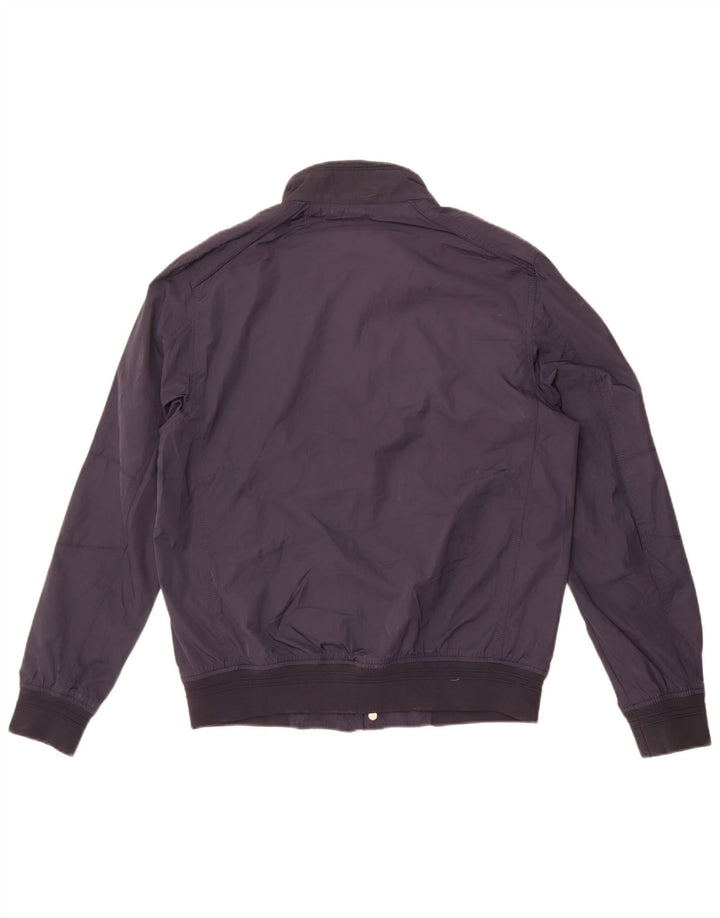 Zara muška bomber jakna UK 40 veliki tamnoplavi poliester
