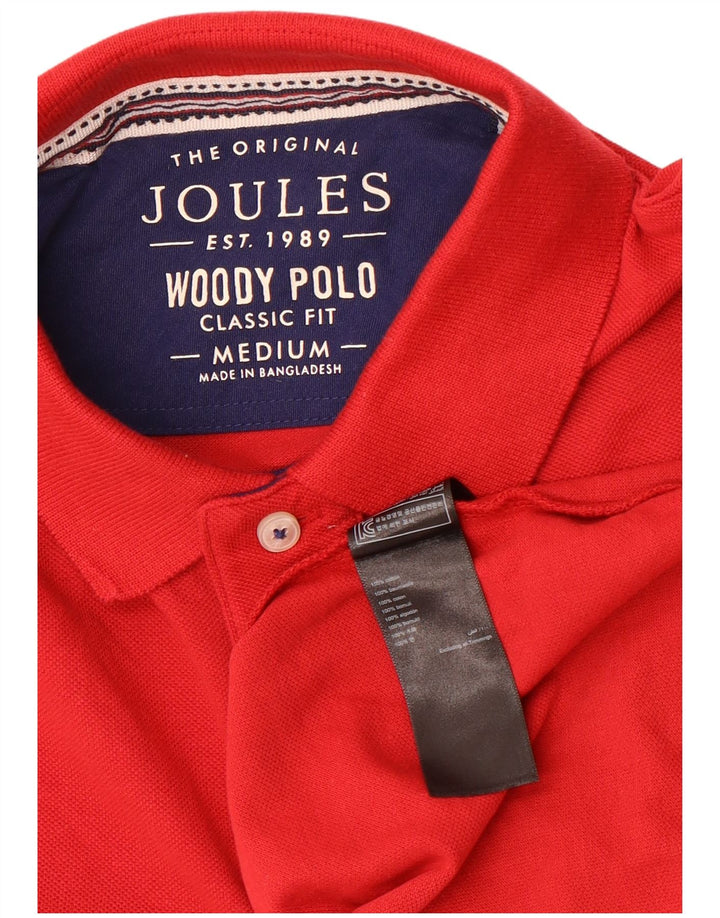 Joules muška polo majica klasičnog kroja srednje crvene boje