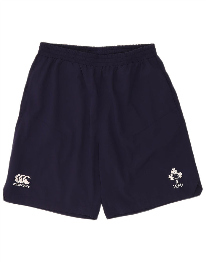Canterbury Mens Ireland Graphic Sport Shorts srednje tamnoplavi poliester