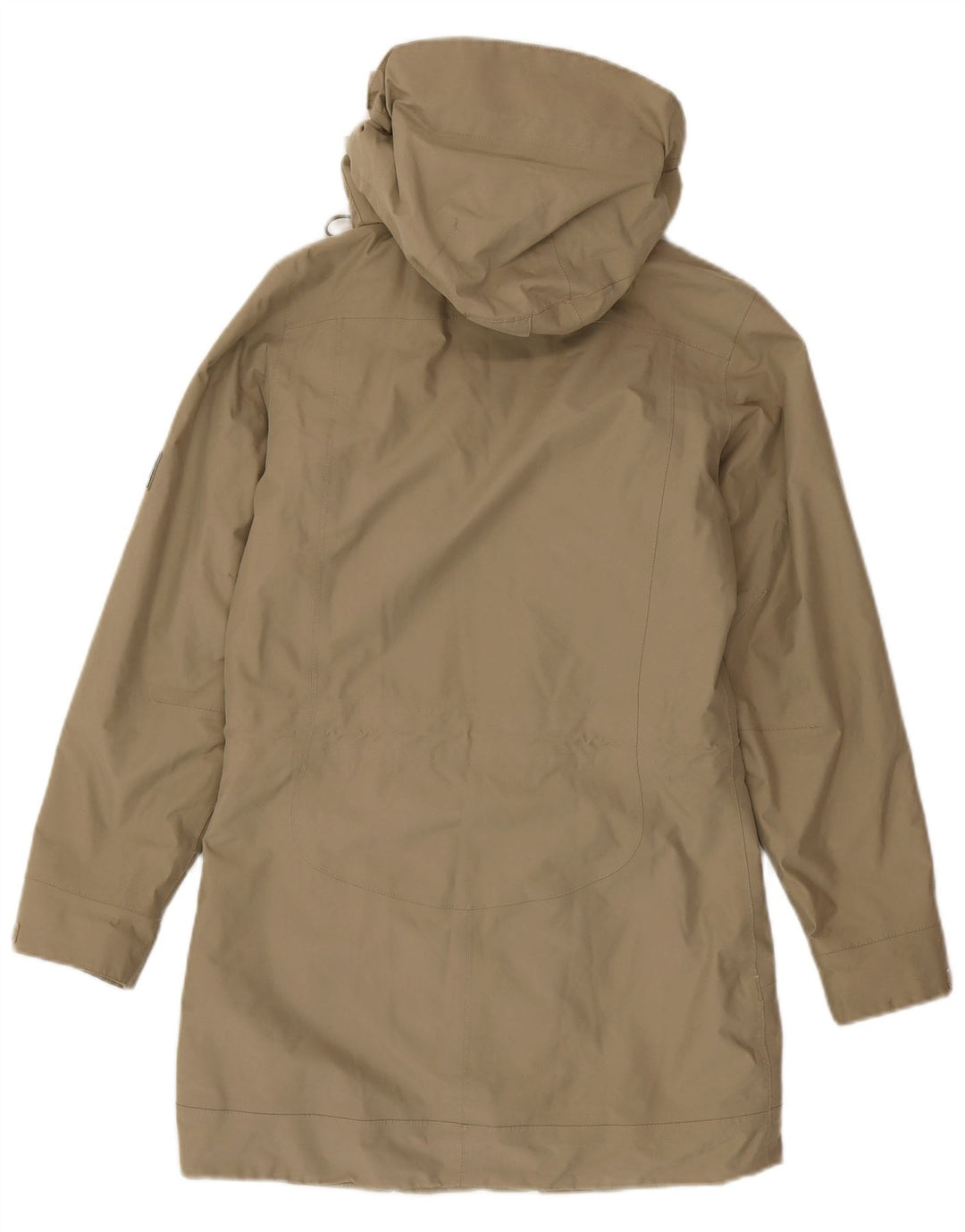 Jack Wolfskin ženska jakna parka s kapuljačom UK 8 mali kaki poliester