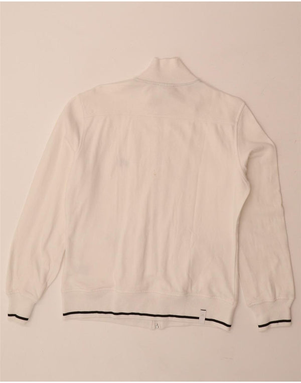 ADIDAS muška gornja jakna trenirke UK 40/42 Srednje bijeli pamuk