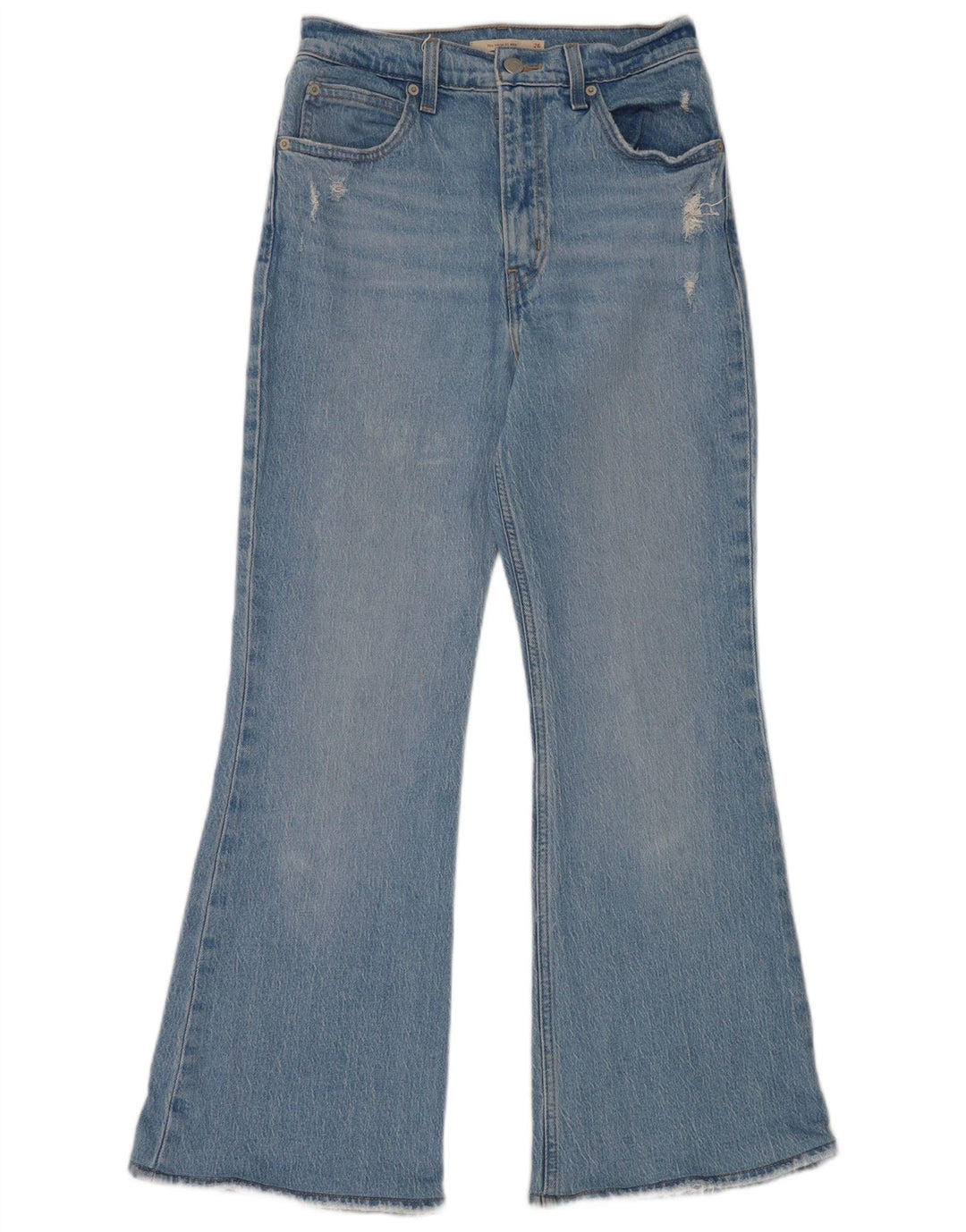 Levi's ženske lepršave traperice visokog struka W26 L27, plavi pamuk