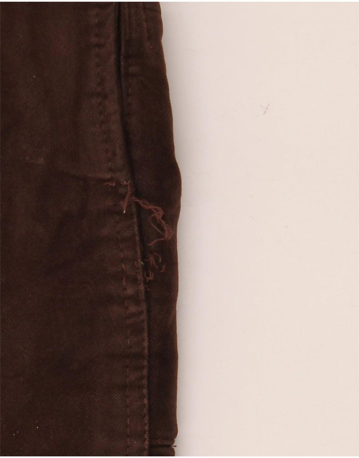 Vintage muška vjetrovka jakna IT 54 2XL smeđi pamuk u blokovima boja