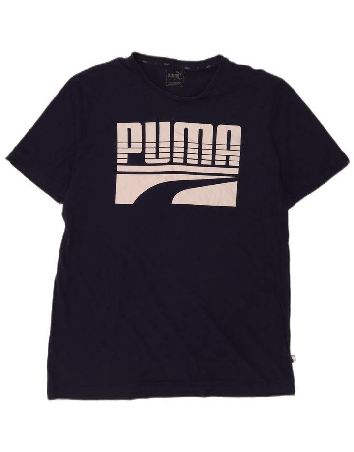Velika muška majica kratkih rukava Puma Graphic, tamnoplava
