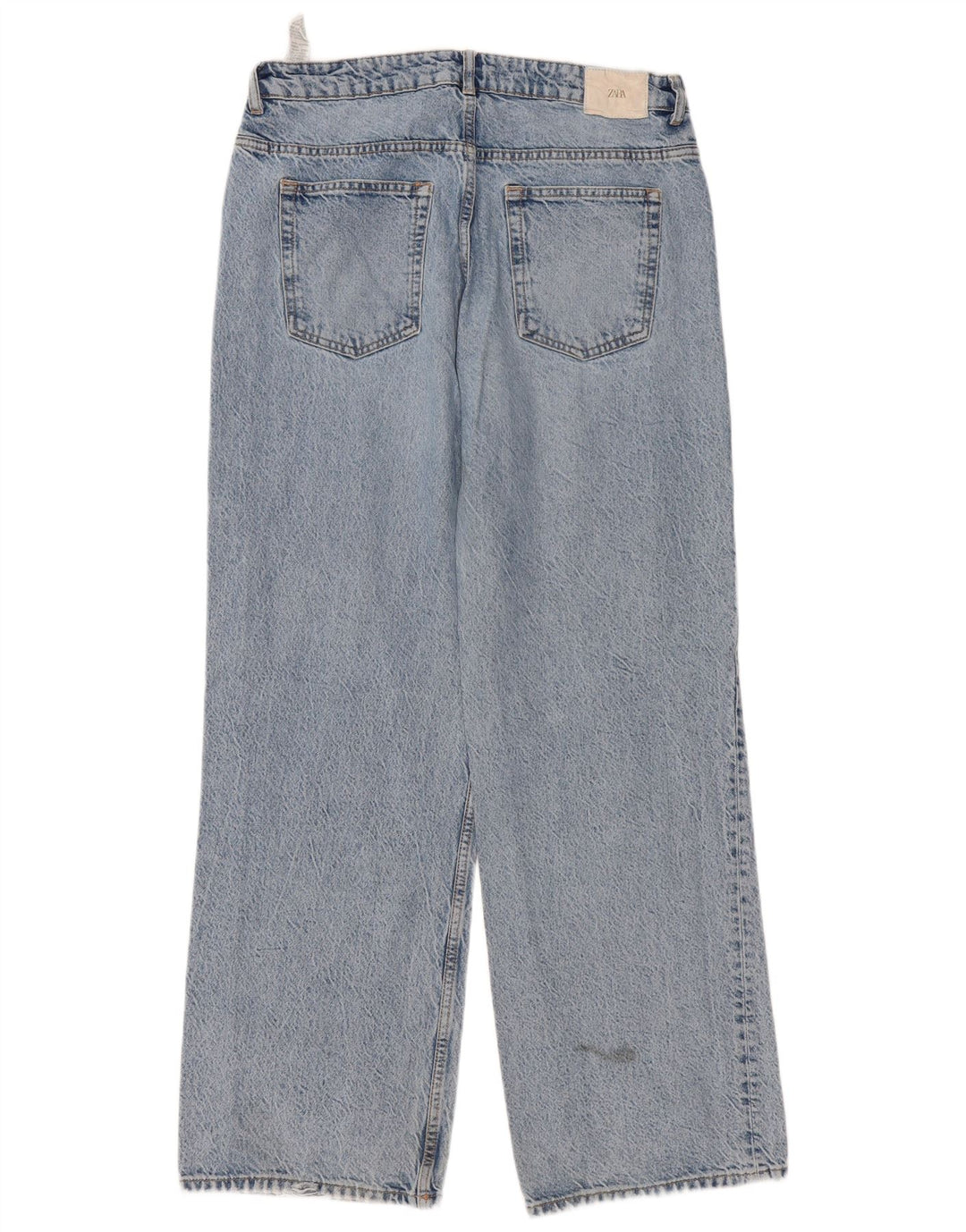 Zara ženske široke traperice s visokim strukom EU 42 Large W32 L31 Plave