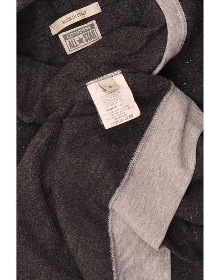 Converse ženski džemper s grafičkim motivima UK 10 Small Gray Colourblock