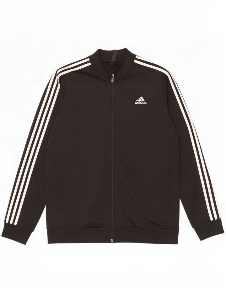 Adidas muška gornja jakna od trenirke, veliki crni poliester
