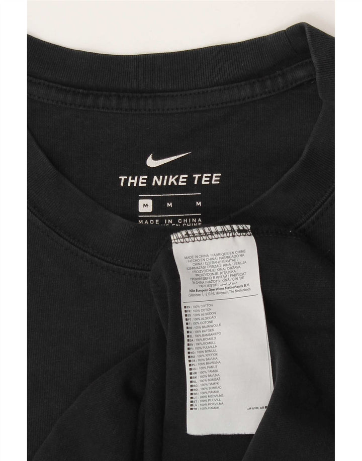Nike Muška majica kratkih rukava srednje veličine crni pamuk