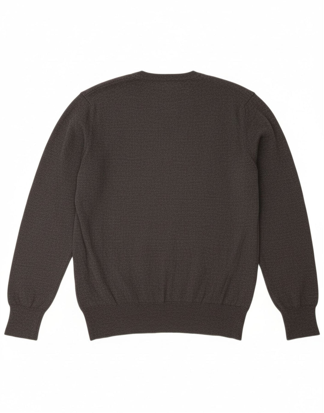 REPLAY Womens V-Neck Jumper Sweater UK 16 Large Grey Wool