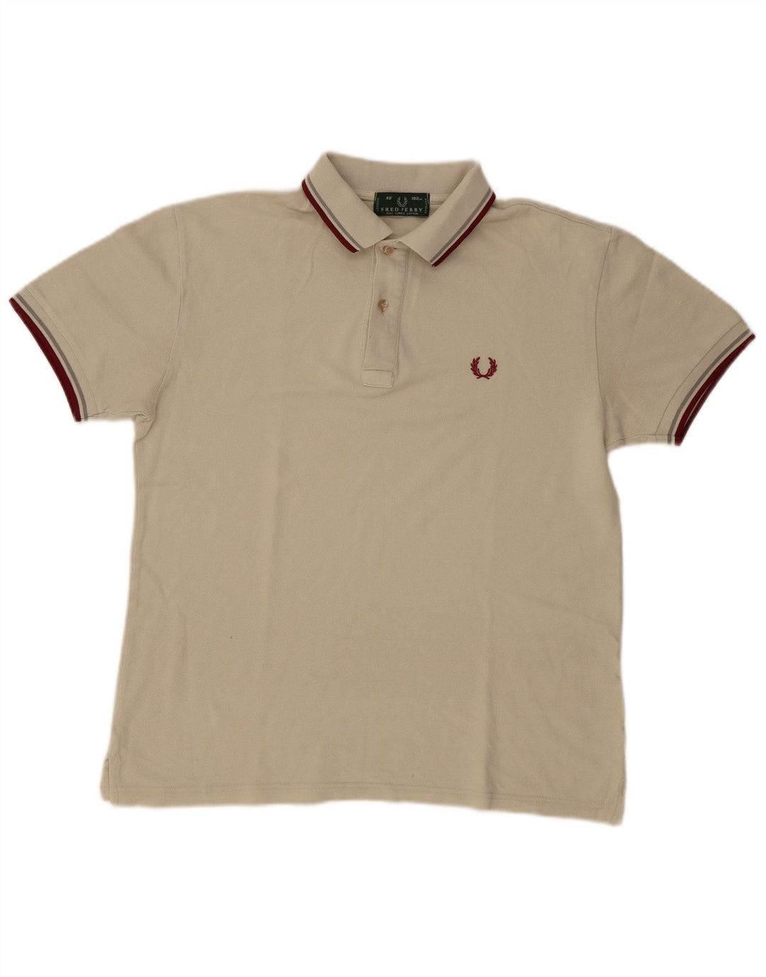 Fred Perry muška polo majica Srednje bež pamuk