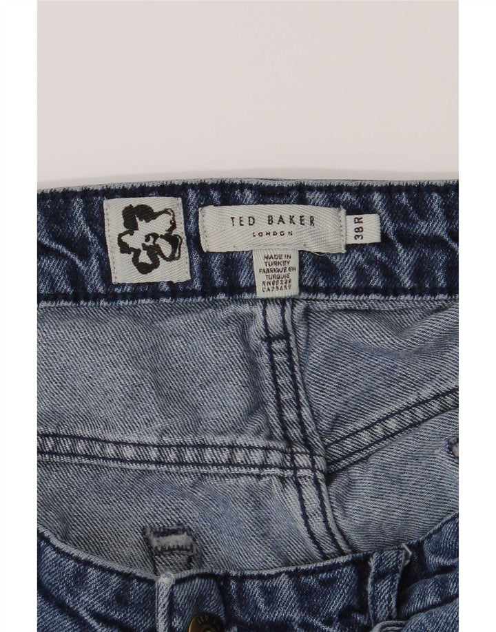 Muške ravne traperice Ted Baker W38 L29 Plave